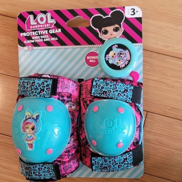 LOL Surprise Signature Series Protective Knee Pads & Elbow Pads for Kids Bike - Picture 6 of 6